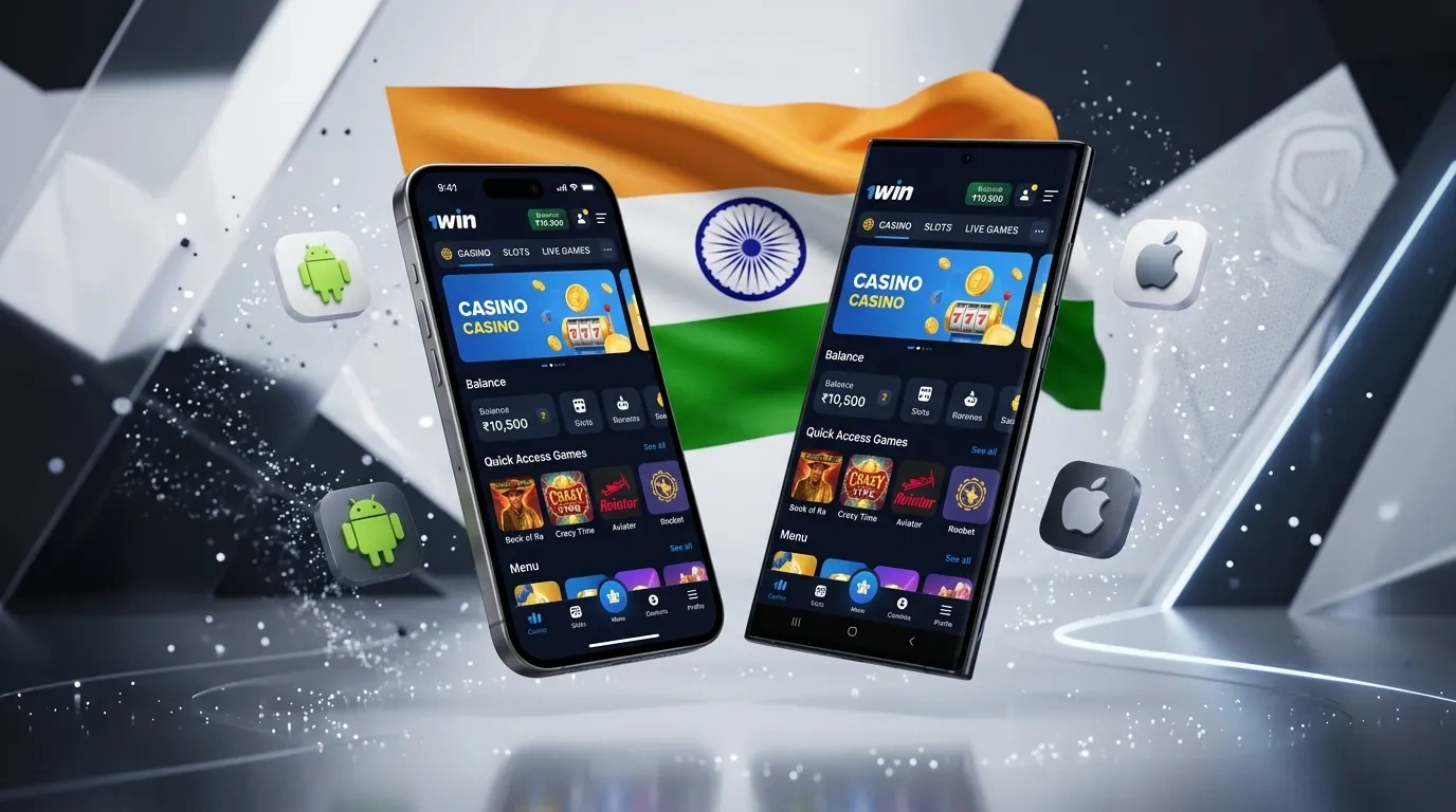 1win app India provides sports betting and casino access across Android and iOS devices